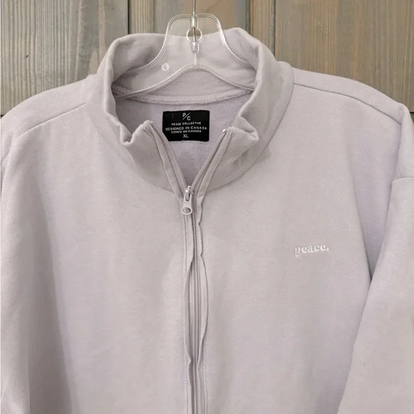 Peace Collective Lavender Half-Zip Pullover - Picture 2 of 2